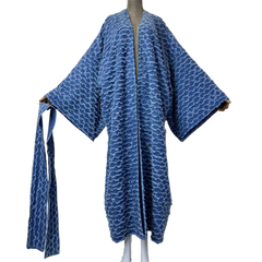 Chic Denim Fringe Kimono Cardigan - WINI