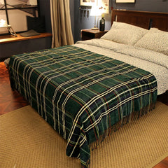 Chenille Blanket Sofa Bed Office Adult Kids Tasseled Blanket Four Seasons Soft Home Portable Blanket