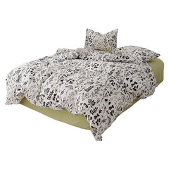 Korean Small Floral Print Quilt Cover Single Piece 100% Cotton Single Double Quilt Cover Student Dormitory Bed Decor