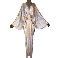 Cozy Chic Silk Kaftan Dress - WINI