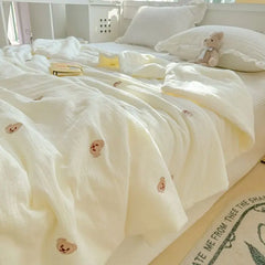 Korean Ins Cool Blanket Quilt for Summer Soft And Skin Friendly Cool In Summer For Girl For Baby Double Air Conditioning Quilt