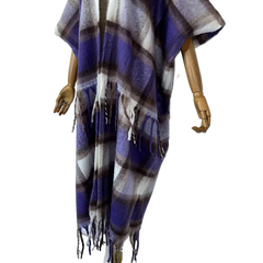 Poncho Hooded Cardigan - WINI