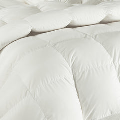 Peter Khanun 100% White Goose Down Filler 3D Bread Duvet/Quilt/Comforter Winter Luxury Blankets 100% Cotton Shell 015