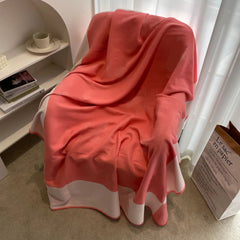 Winter Warm Blankets for Beds Sofa Plaid H Blanket Brand Designer Blanket Fleece Knitted Nap Throw Blanket Soft Wool Scarf Shawl