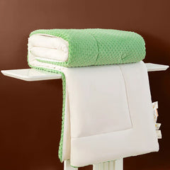 New Popular Bean Down Soybean Spring and Autumn Quilt Soft Single Double Quilt Solid Color Thickened Winter Cotton Quilt Core