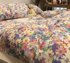 INS Zebra Pattern Bed Sheet Nordic Simple Quilt Cover Luxury Style 200x230 Black And White Duvet With Pillowcase Premium