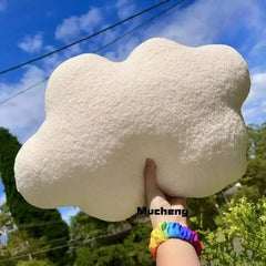 50CM Super Soft Cloud Plush Pillow Stuffed Cloud Shaped Cushion White Cloud Room Chair Room Decor Pillow Seat Cushion Gift