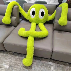 Cool Long Leg Black Coal Soft Plush Pillow Cushion Cartoon Anime Home Sofa Car Bedroom Cartoon Gift