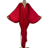 Elegant Silk Kaftan Dress - WINI