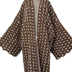 Pre Order: Bohemian Distressed Maxi Cardigan - WINI