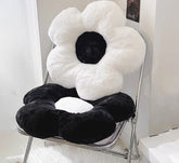 35/50cm Ins Cute Stuffed Five Petal Flower Pillow Beautiful Flower Plush Seat Cushion Sunflower Comfortable Pillow Home Decor