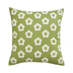 Decorative Throw Pillow Covers Sun Flower Jacquard Pillowcase Cushion Case Square for Couch Sofa Bed Living Room Bedroom