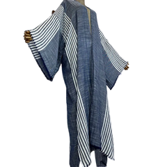 Cozy Striped Kimono Cardigan - WINI