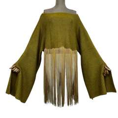 Chic Knitted Tassel Tops - WINI