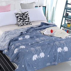 Summer Cotton Quilts Thin Air-conditioning Comforter Soft Breathable Office Nap Blanket Quilted Bed Covers and Bedspreads