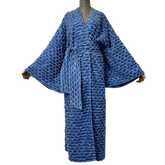 Chic Denim Fringe Kimono Cardigan - WINI