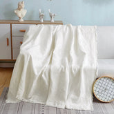 Nordic Sofa Blanket White Bohemian Throw Blankets with Tassel Outdoor Camping Picnic Mats Sofa Towels Home Decor Manta Blanca