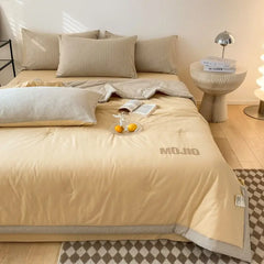 A-grade summer cotton air-conditioning quilt summer cool quilt pure cotton thin quilt core machine washable summer summer quilt