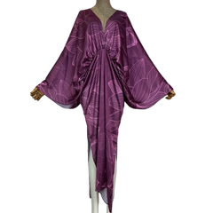 Cozy Chic Silk Kaftan Dress - WINI