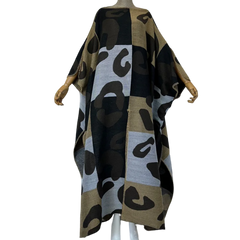 Chic Abstract Kaftan Dress - WINI