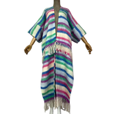 Cozy Striped Tassel Cardigan - WINI