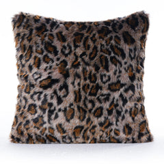 Luxury Tiger Leopard Skin Print Cushion Covers Polyester Bedding Sofa Throw Pillow Case for Car Pillowcase Home Decoration
