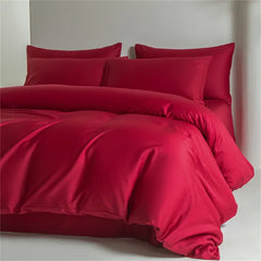 Egyptian Cotton Bedding Sets Bed Linens Ru Europe Queen King Family Sheet Duvet Cover Pillowcase Solid Underwear