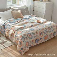 Bohemia Sofa Cover Home Bed Comforter Throw Blanket for Couch Hotel Restaurant Plaids spread on The Covers