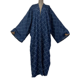 Elegant Blue Denim Winter Cardigan - WINI