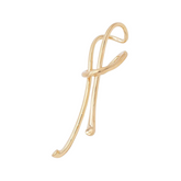 Alloy Long Clip Earrings