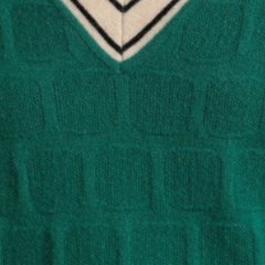 V-Neck Knitted Loose Cashmere Sweater