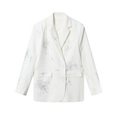 Hot Rolled Diamond Irregular Large Suit Jacket