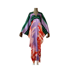 Vibrant Cover Up Kaftan Dress - WINI