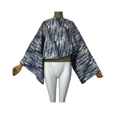 Cozy Denim Batwing Crop Top - WINI