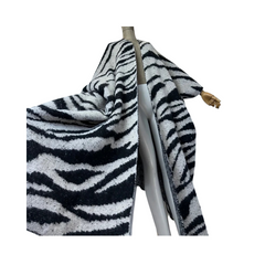 Warm Zebra Print Cardigan - WINI