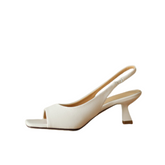 Open Toe Stiletto Slingback Sandals