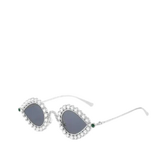 Diamond Cat Eye Sunglasses