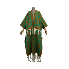 Vibrant Poncho Cardigan - WINI