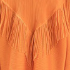 3D Flower Sleeve Tassel Pleated V-Neck Maxi Dress