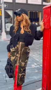 Oversized Front Pockets Cargo Skirt - @itstashawna