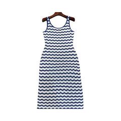 Pre Order: Bohemian Long Suspender Knit Dress