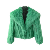 Thick Faux Fur Short Coat