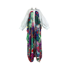 Trendy Long Sleeve Printed Cardigan - WINI