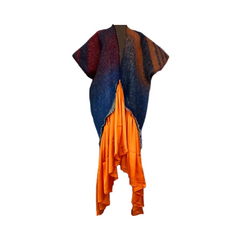 Cozy Vibrant Winter Kaftan Dress - WINI