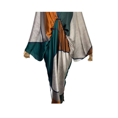 Chic V-neck Kaftan Dress - WINI