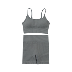 Seamless Knitted Yoga Suit