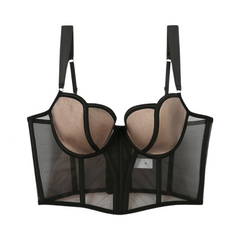 Soft Steel Mesh Bra Corset