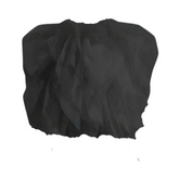 Splicing Ruffle Edge Mesh Top