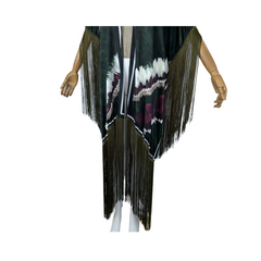 Tassel Cover Up Kimono Cardigan - WINI