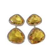 Simple Cubic Zircon Earrings